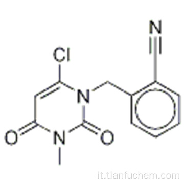 Benzonitrile, 2 - [(6-cloro-3,4-diidro-3-metil-2,4-diosso-1 (2H) -pirimidinil) metil] - CAS 865758-96-9